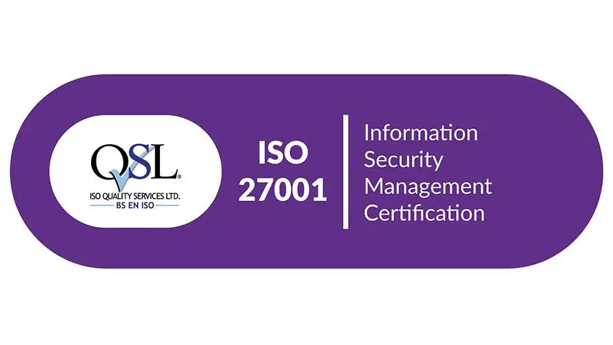 ISO 27001 certification demonstrates that an organisation has implemented internationally recognised processes and controls to manage, protect, and continuously improve its information security.
